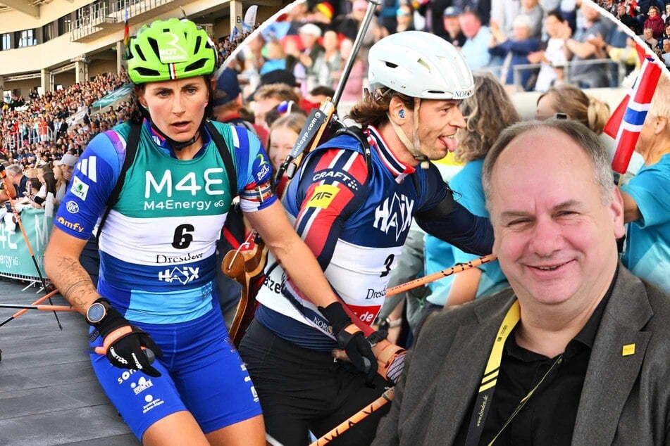 Voller Erfolg! Athleten und OB Hilbert schwärmen vom City-Biathlon in Dresden