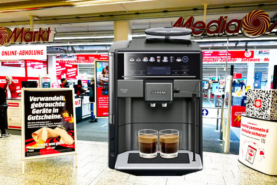 Bei MediaMarkt ist dieser Siemens-Kaffeevollautomat am Donnerstag (21.11.) im Angebot