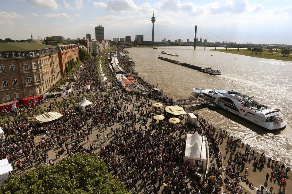 Die Düsseldorfer Rheinpromenade steht am 24. Mai wieder ganz im Zeichen der japanischen Kultur.