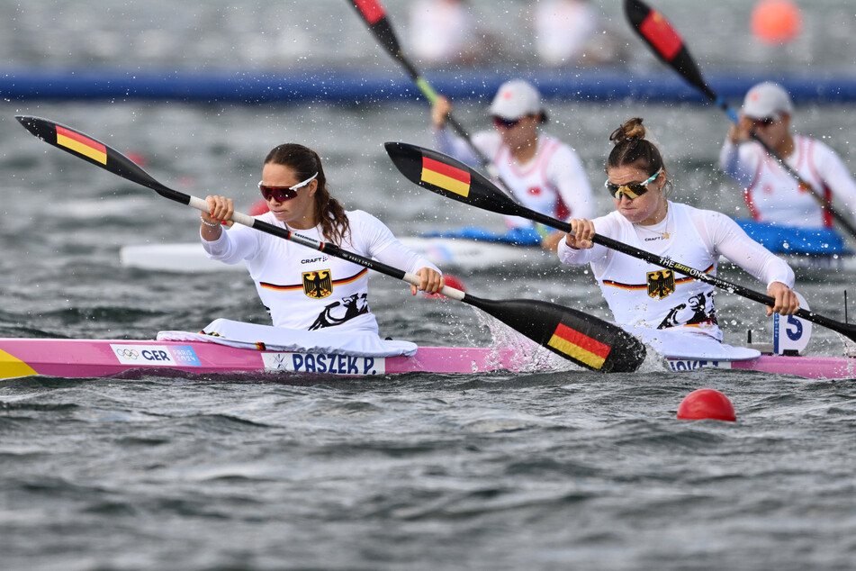 Paulina Paszek und Jule Hake holen Bronze im Kajak-Zweier!