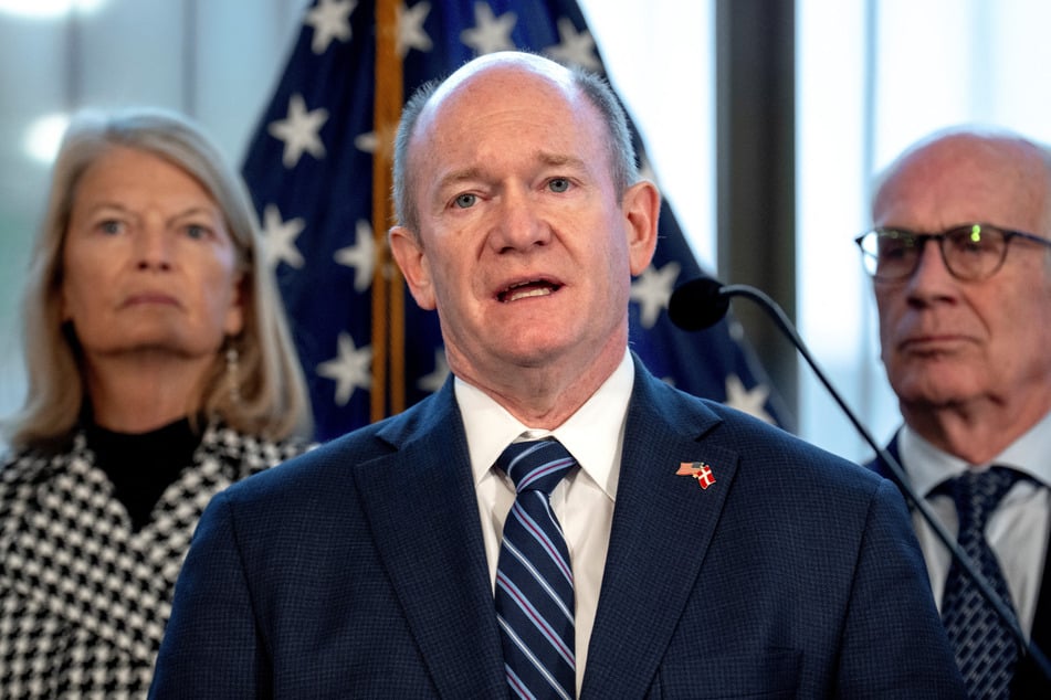 US Democratic Senator Chris Coons slammed the president's justification for pushing to take over Greenland.