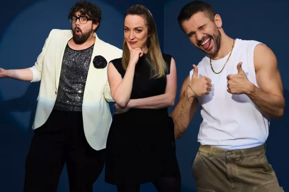 Berliner Sören (37, r.) spielt mit Elisabeth (40 Jahre aus Bestensee) und Potsdamer Steven (36) in der neuen ARD-Reality-Show die "Werwölfe - Das Spiel von List und Täuschung" um ein hohes Preisgeld.