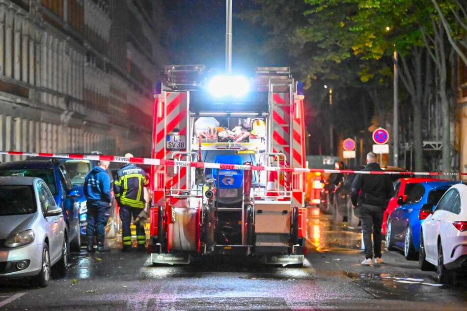 Die Mariannenstraße war während des Einsatzes gesperrt.