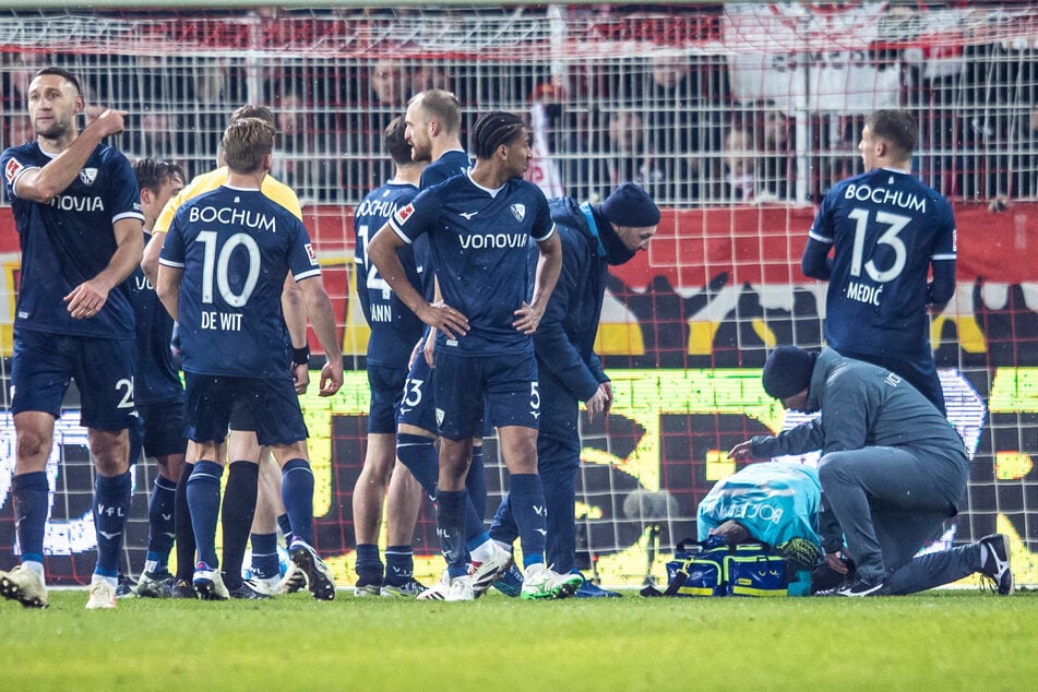 Torhüter Patrick Drewes (31) konnte nicht mehr weitermachen.