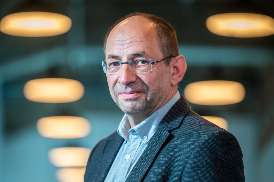 Raj Ullrich (58) ist der Technische Direktor im Theater Chemnitz.