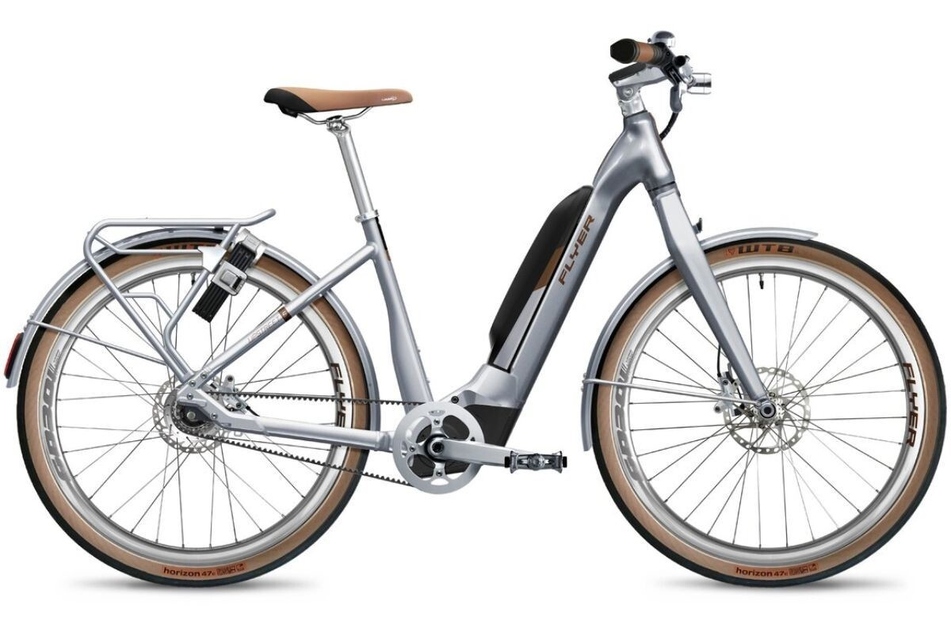 Schnell wird's mit dem E-Bike von Flyer. Damit kommt Ihr in der Stadt schnell an Euer Ziel.