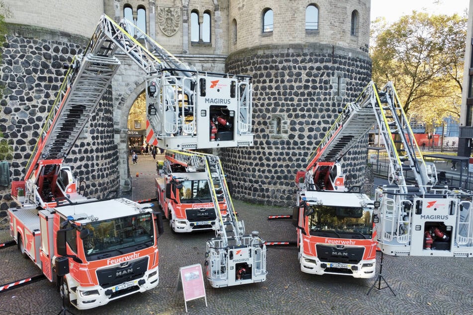 Kölner Feuerwehr freut sich über besondere Neuzugänge