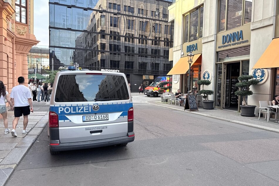Die Katharinenstraße verbindet den Markt mit dem Höfe am Brühl und ist am Wochenende normalerweise sehr gut besucht.
