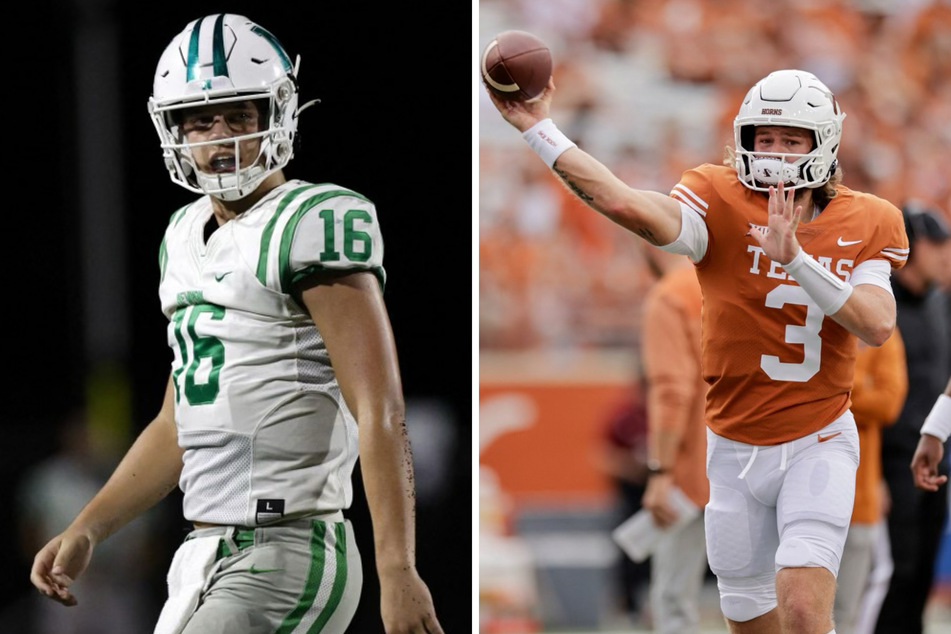 Longhorn freshman Arch Manning's debut at spring practice has placed some pressure on returning quarterback Quinn Ewers.