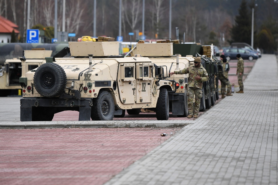Im Rahmen der angekündigten Verstärkung amerikanischer Truppen in Europa sind am Flughafen in Jasionka zusätzliche US-Soldaten in Polen eingetroffen.