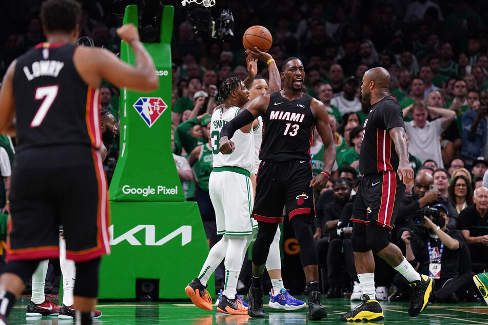 NBA Playoffs: Heat survive Celtics fightback to take home court advantage