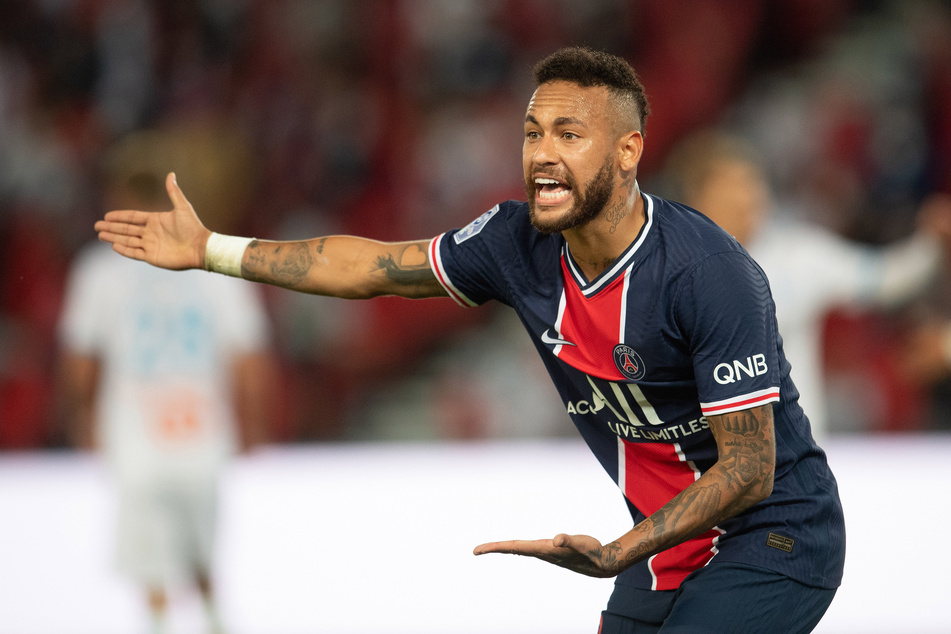 Der Brasilianer Neymar von Paris Saint-Germain hatte sich erst vor kurzem mit dem Coronavirus infiziert.