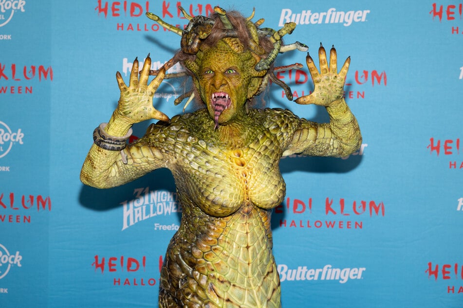 Heidi Klum (52) überraschte in diesem Jahr als Medusa.