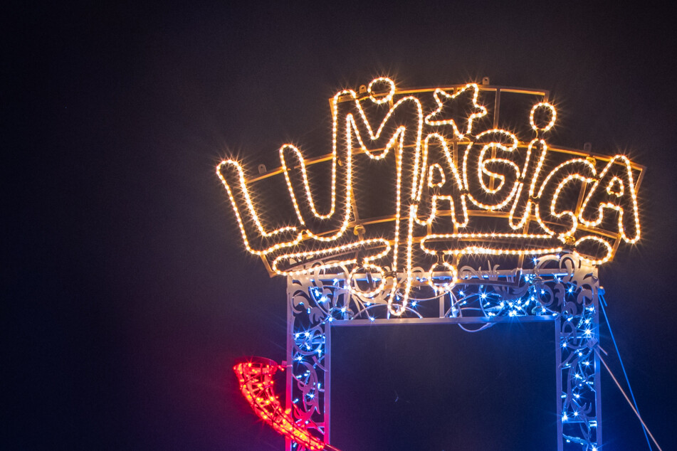 Die Lichtershow "Lumagica" lädt noch bis Anfang November zum Staunen ein.