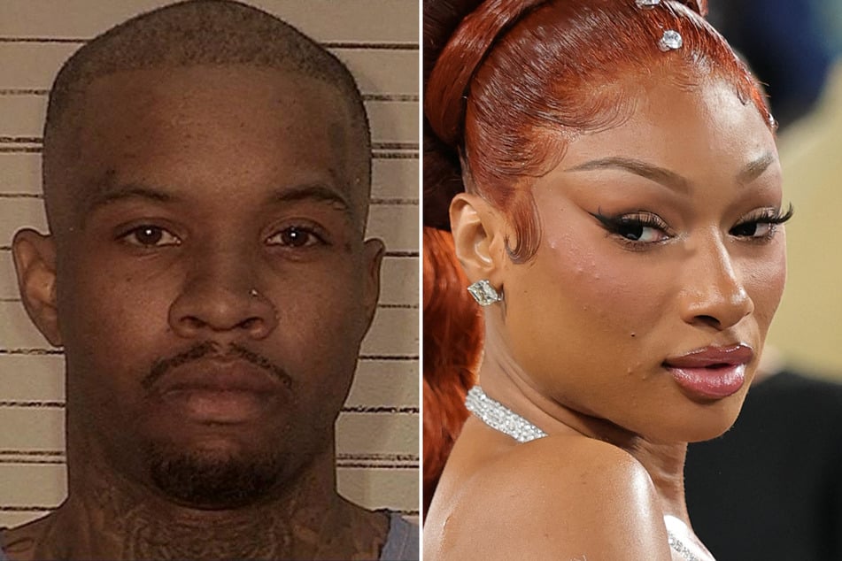 Megan Thee Stallion (r.) slammed Tory Lanez in a fiery statement after his legal team claimed there was new evidence that would prove he did not shoot Megan.