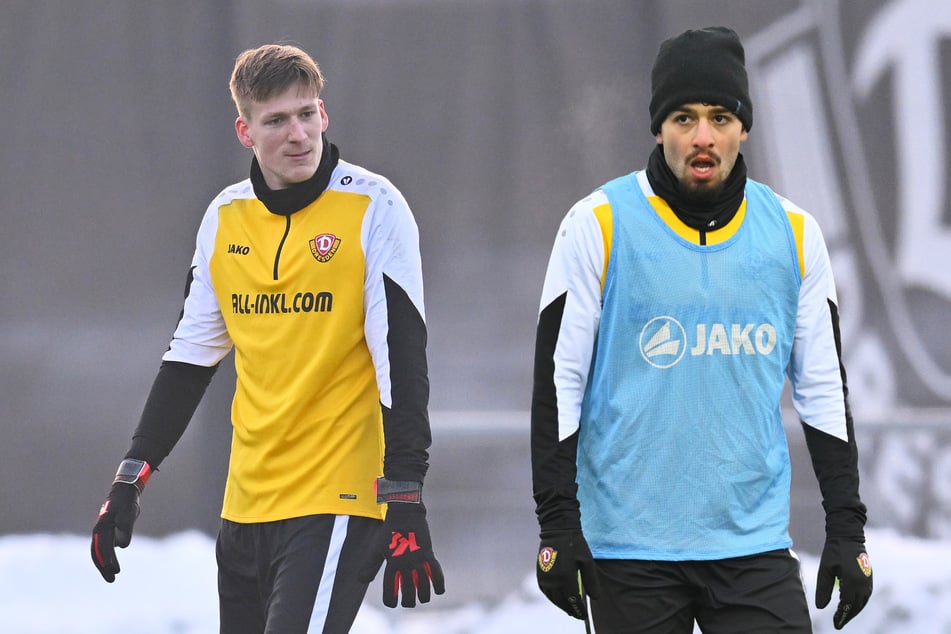 Werden Elias Bethke (l.) und Ben Bobzien (r.) heute im Kader oder gar der Startelf stehen?