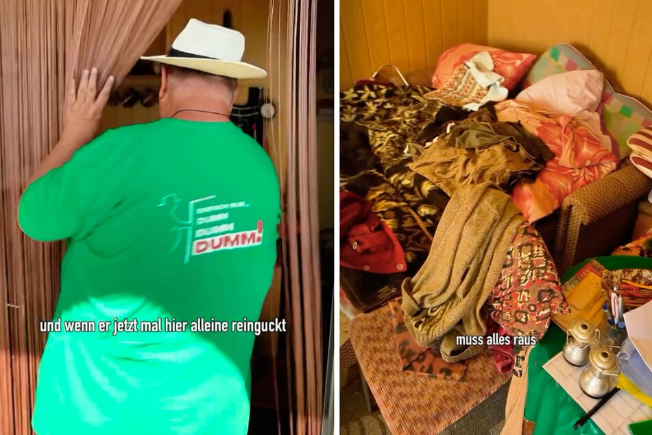 Den Kleingartensheriff trifft beinahe der Schlag.