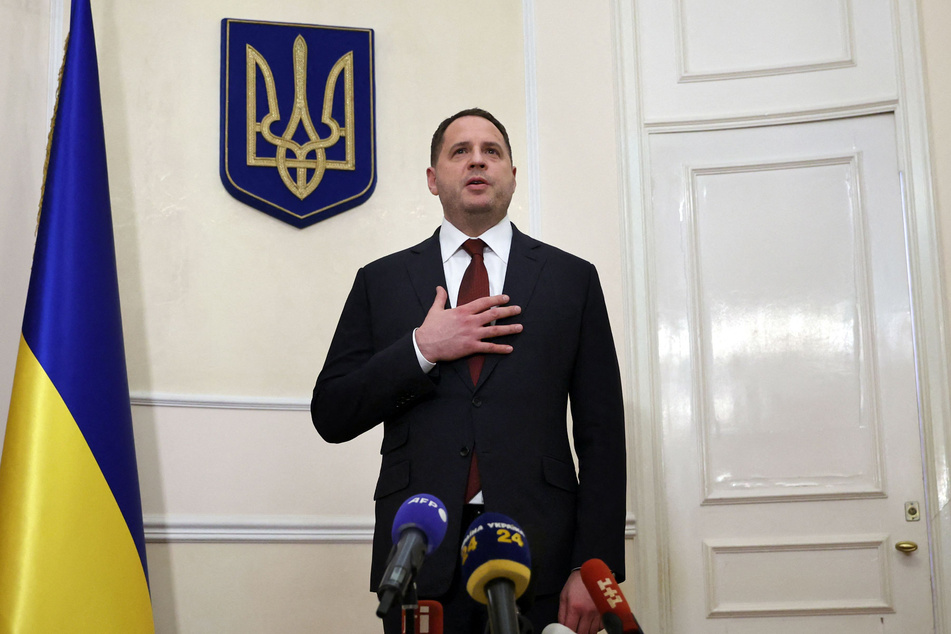 Der Chef des ukrainischen Präsidentenbüros: Andrij Jermak (51).