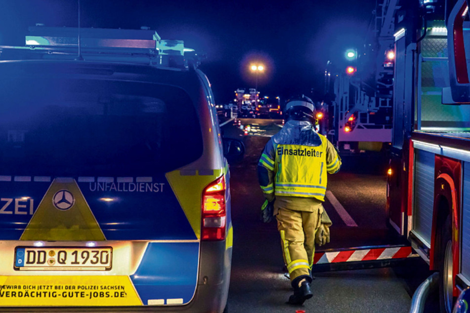 Unfall A38: Tödliches Unfall-Drama auf der A38: Mann schlug mit Eisenstange um sich und wurde überfahren
