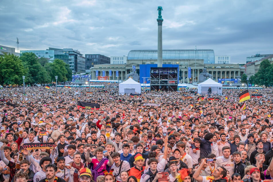 Erstes EM-Spiel in Stuttgart: Fällt Public Viewing ins Wasser?