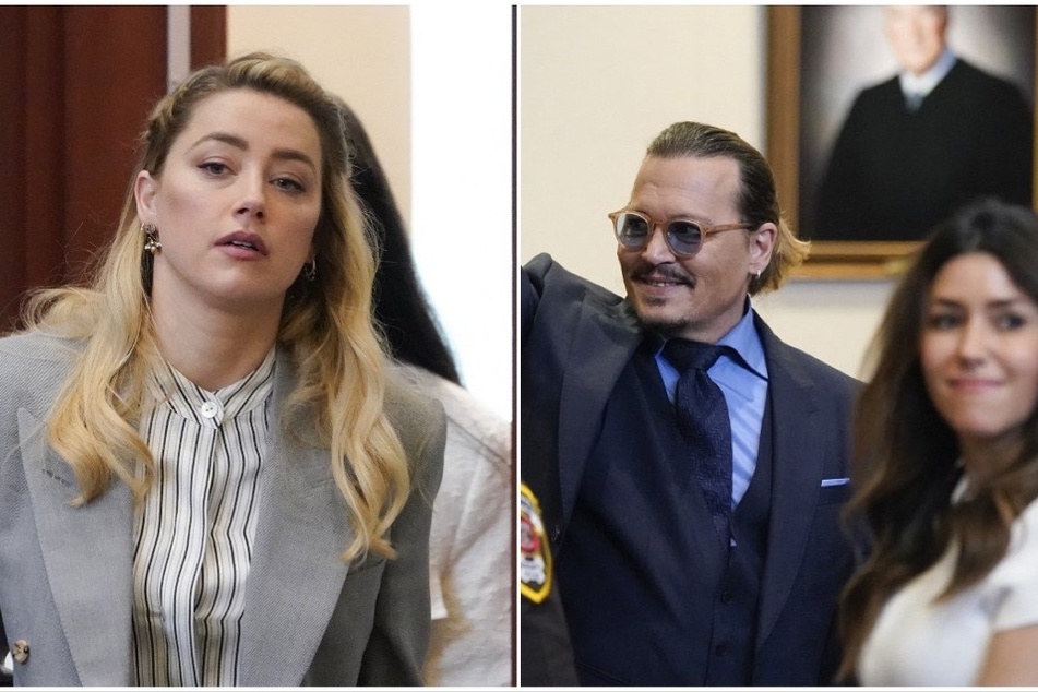 Last week, Amber Heard (l) filed to have the defamation verdict dismissed after a judge dismissed her grant for a new trial.