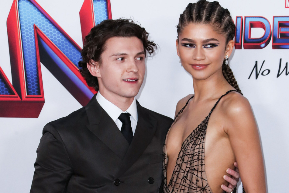 Zendaya was spotted rocking a ring with Tom Holland's initials in March of this year.