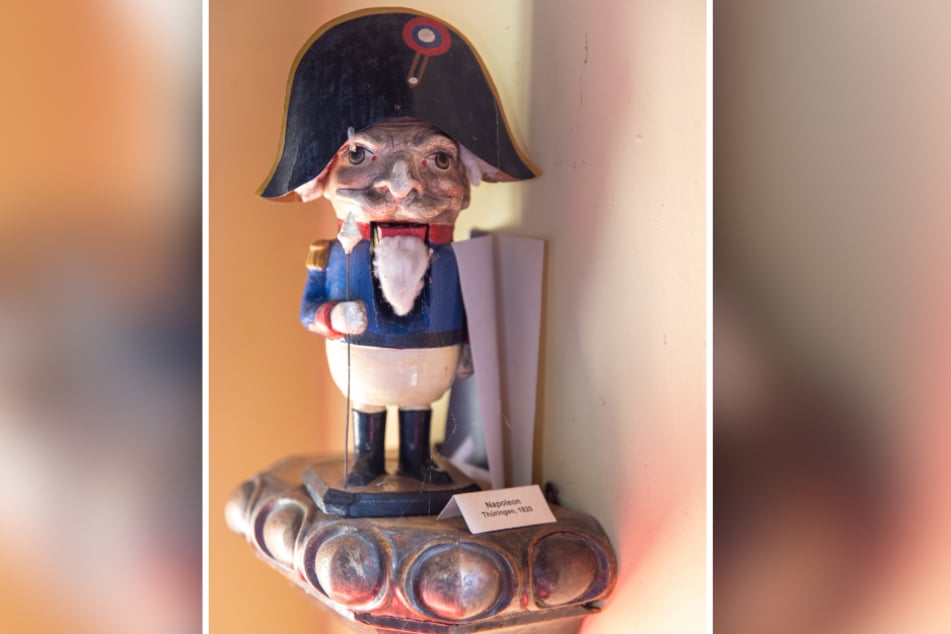 Dieser Napoleon-Nussknacker entstand 1820 in Thüringen.