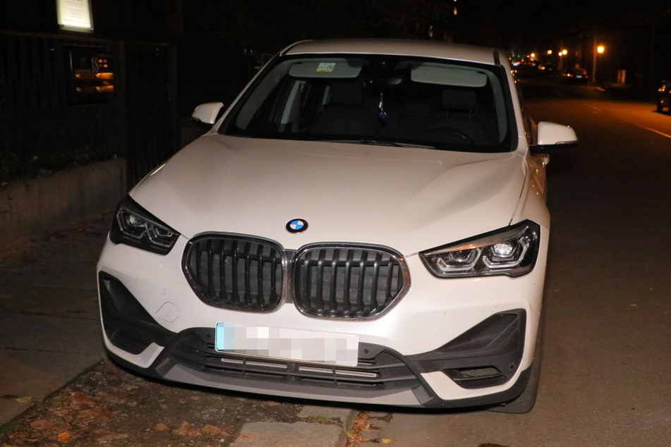 Mit diesem BMW flüchtete der Syrer vor der Polizei.