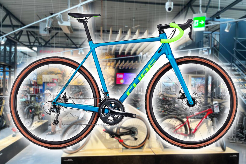 Hier gibt's ein günstiges Cube Gravelbike für Einsteiger