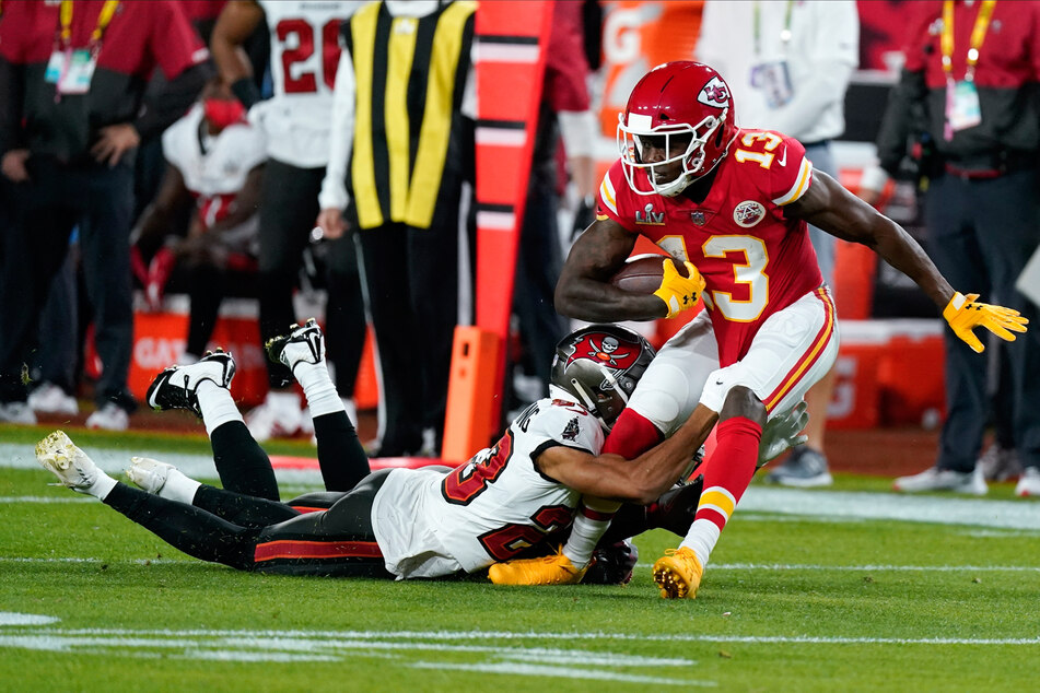 Fest im Griff: Für die Kansas City Chiefs gab es kaum eine Chance, ihr Spiel aufzubauen.