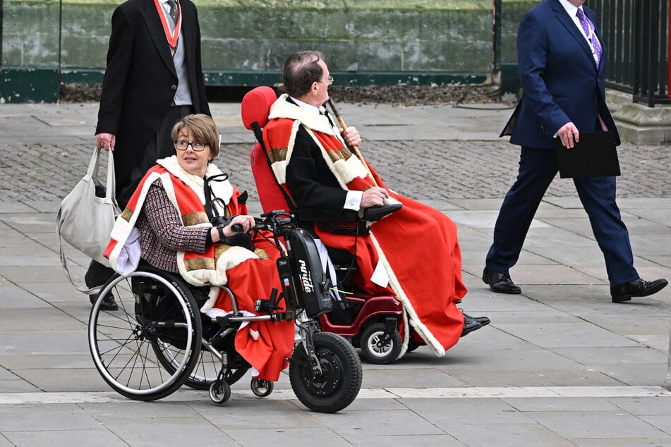 Tanni Grey-Thompson (55, vorn) hat die Paralympischen Spiele um die Jahrtausendwende geprägt und insgesamt 16 Mal Edelmetall geholt.