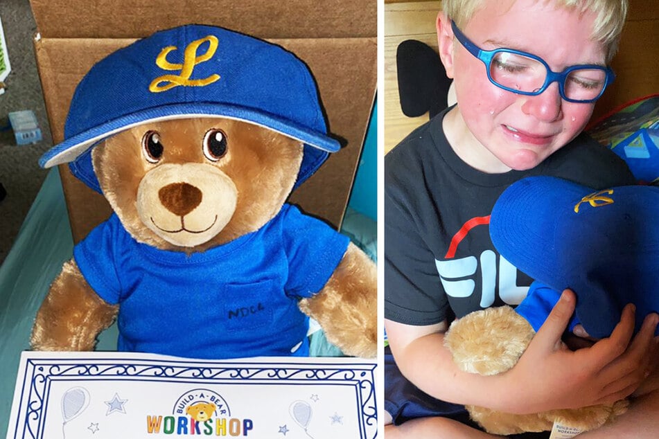 Mother gives her son a teddy bear – when it talks, the boy bursts into tears!