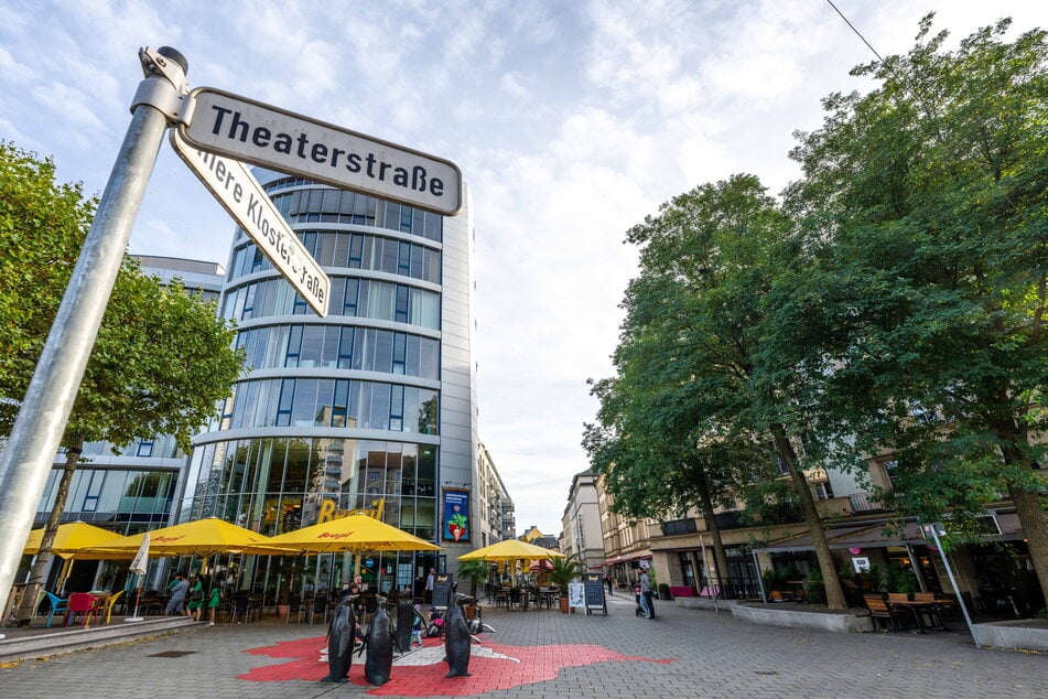 A dispute escalated in Theaterstrasse on Sunday night. (Symbolic image)