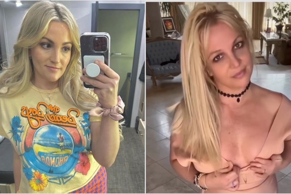 Shade! Britney Spears (r.) savagely ripped her sister Jamie Lynn Spears (l.) on Instagram – suggesting that the sisters aren't on a good terms right now.