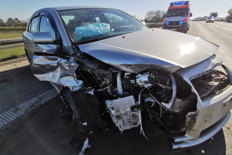 Crash mit mehreren Verletzten: Autos krachen auf A9 ineinander