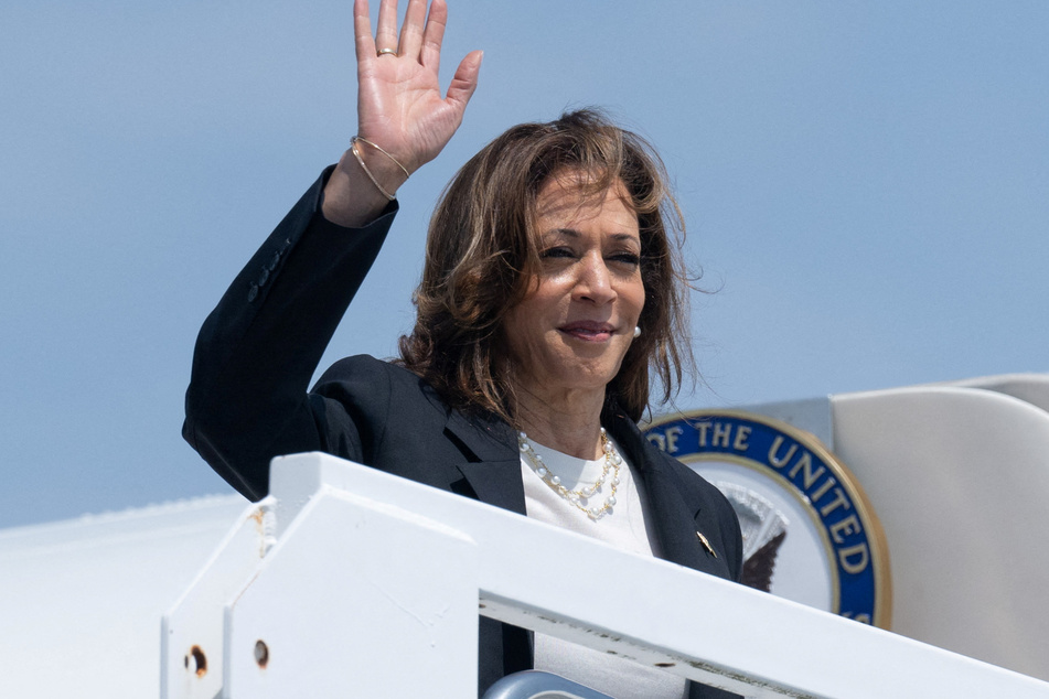 Vice President Kamala Harris embarked on a bus tour of Georgia on Wednesday as Democrats try to put the swing state back in play in November's election.