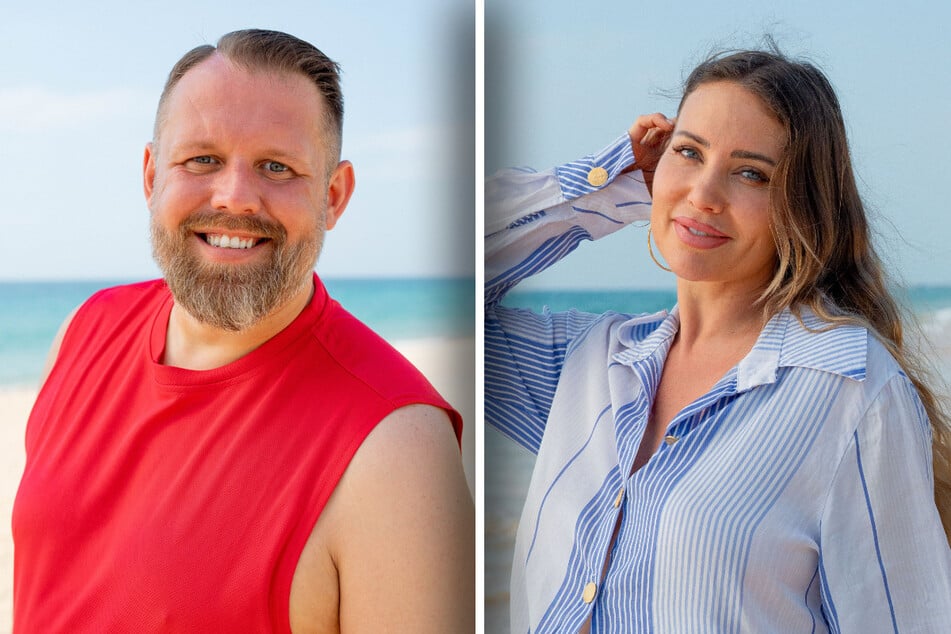 Werden als letzte Promis an den Starstrand gespült: Christoph Oberheide (34) und Nina Anhan (33).