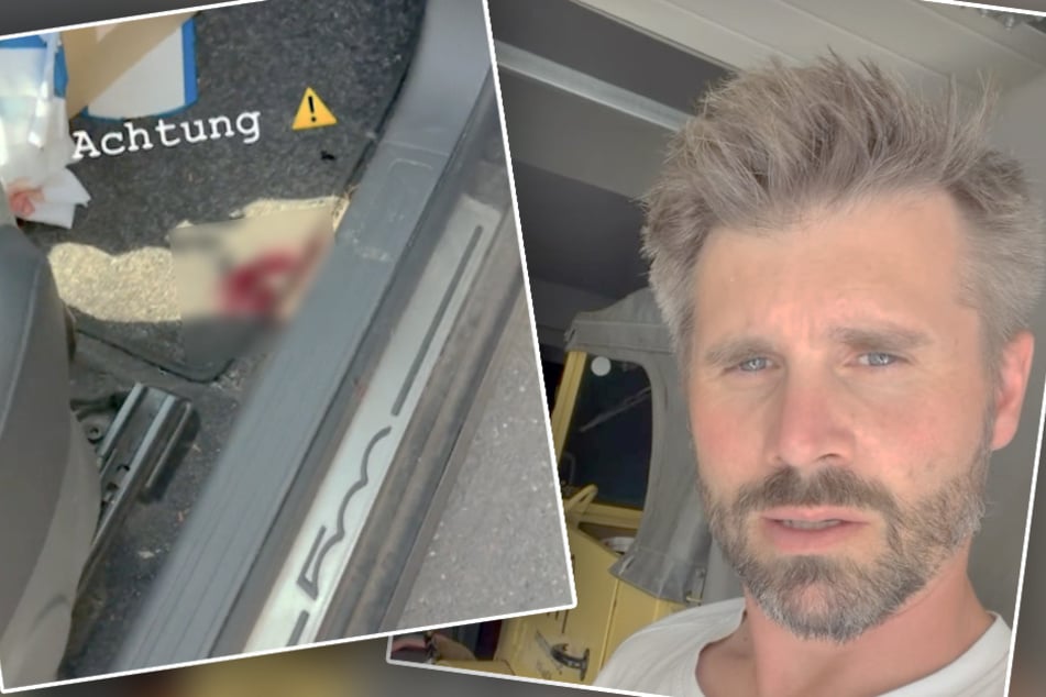 Blut-Schock im eigenen Auto! TV-Moderator Thore Schölermann fassungslos über Verbrecher