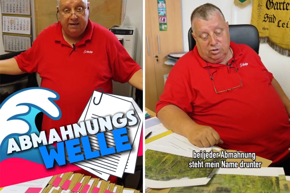 Sachsens Kleingartensheriff sichtet Akten und sammelt Beweise.