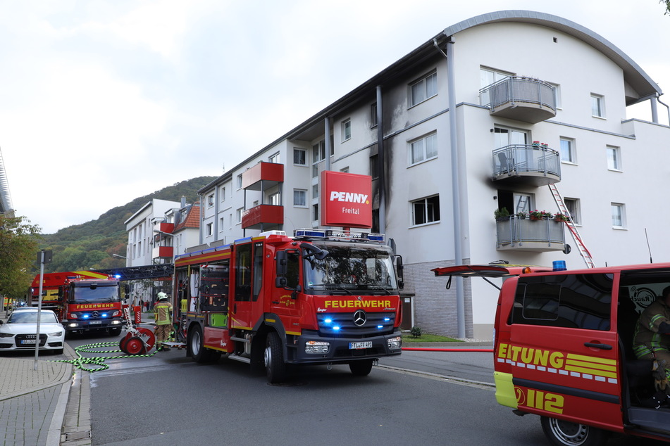 50 Kameraden rückten am Montagmorgen zu dem Großeinsatz aus.