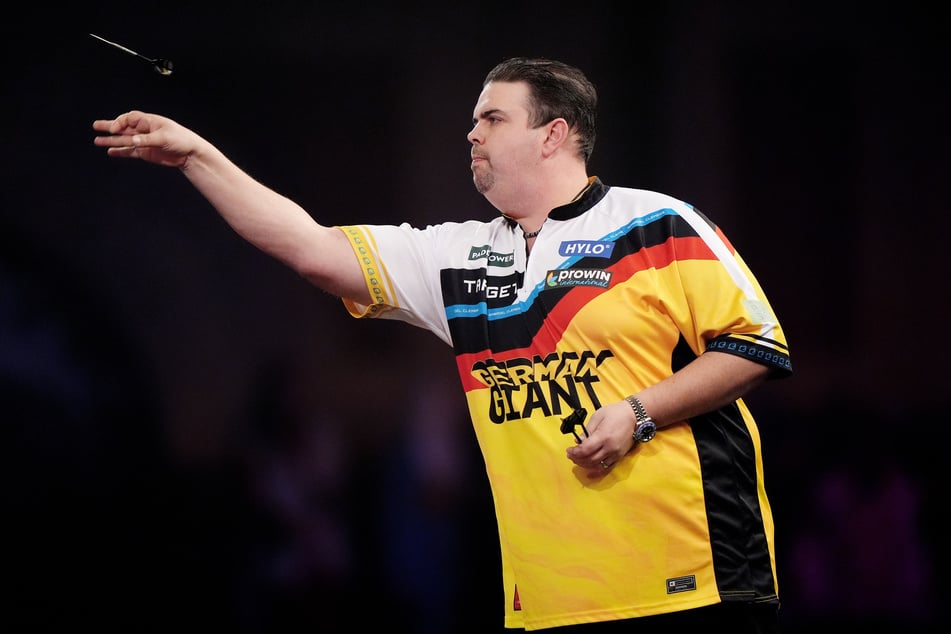 Gabriel Clemens (41) scheiterte bereits an seiner ersten Hürde bei der Darts-WM.