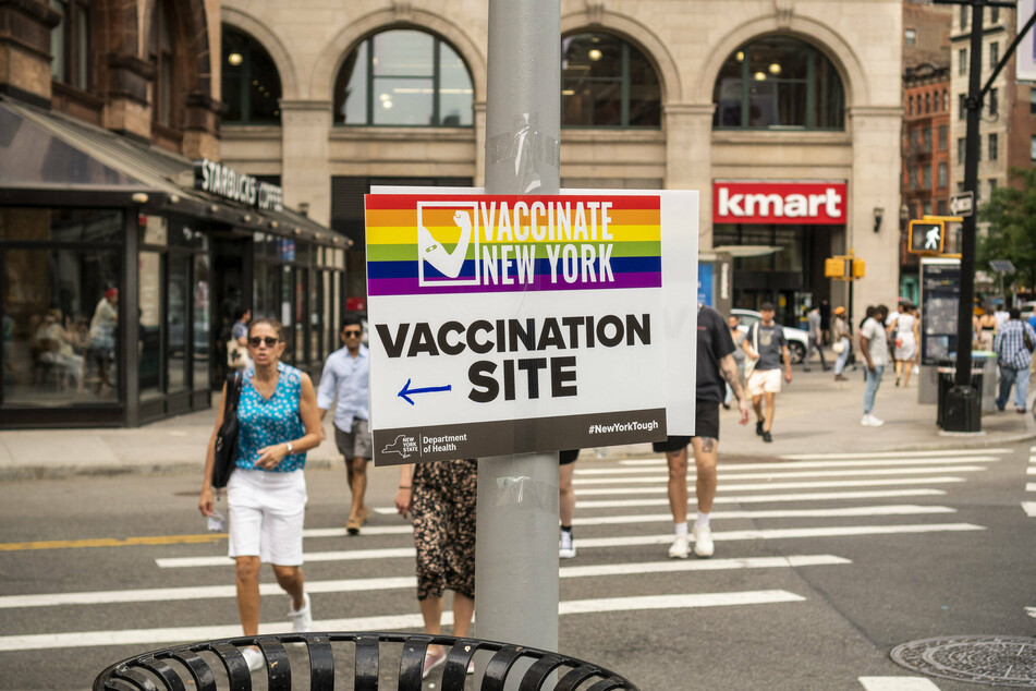 At least 47% of New York's total population has been vaccinated so far.