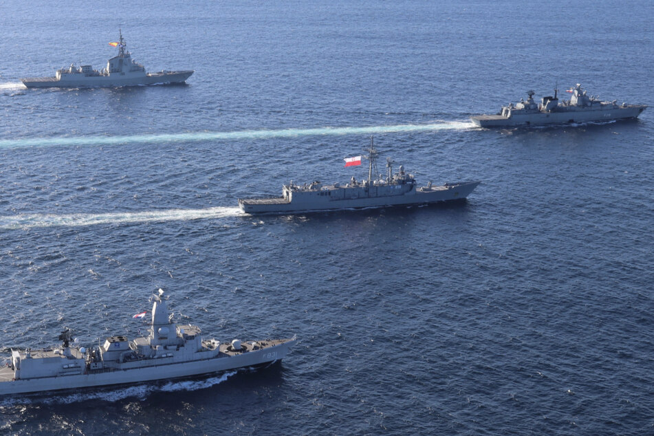 Schiffe des NATO-Verbands "SNMG 1" nahmen im vergangenen Jahr an der Übung "BALTOPS" teil.