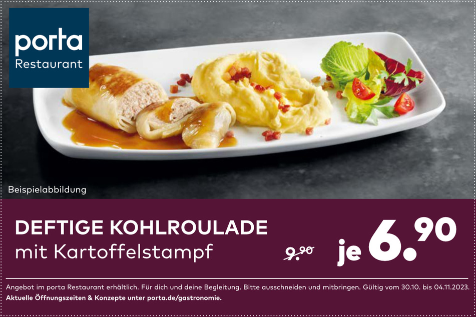 Hier klicken und Restaurant-Coupon sichern.