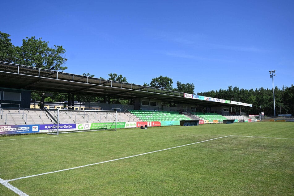 Die Spree-Arena von Sechstligist Union Fürstenwalde hat schon Regionalliga gesehen.