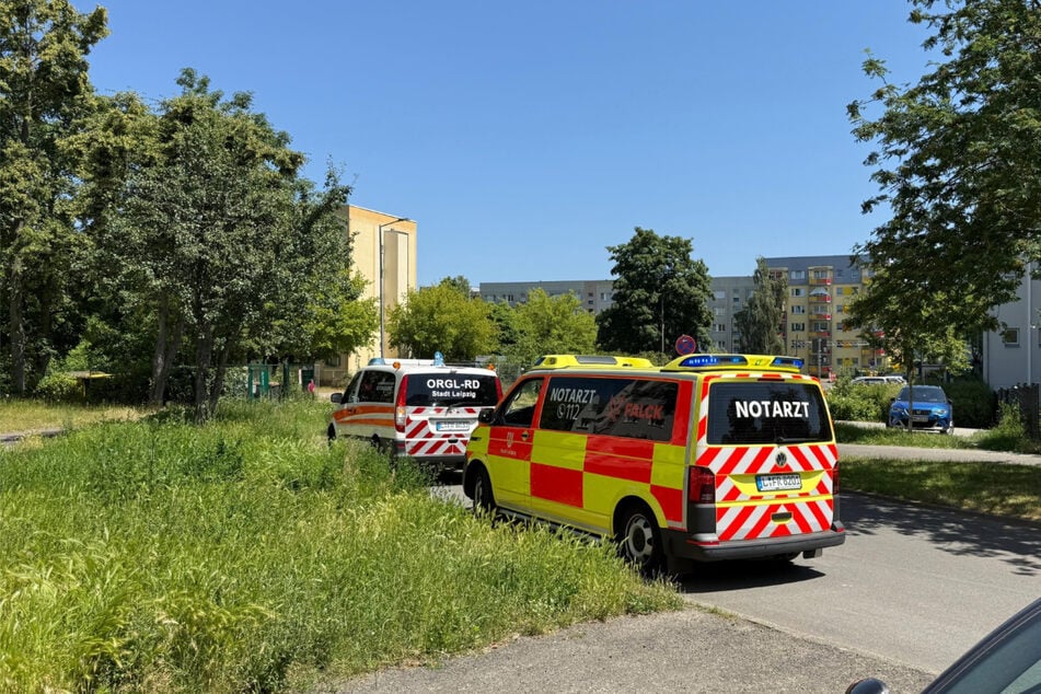 Gegen 12.15 Uhr eilten Einsatzkräfte zu einer Grundschule im Leipziger Norden.
