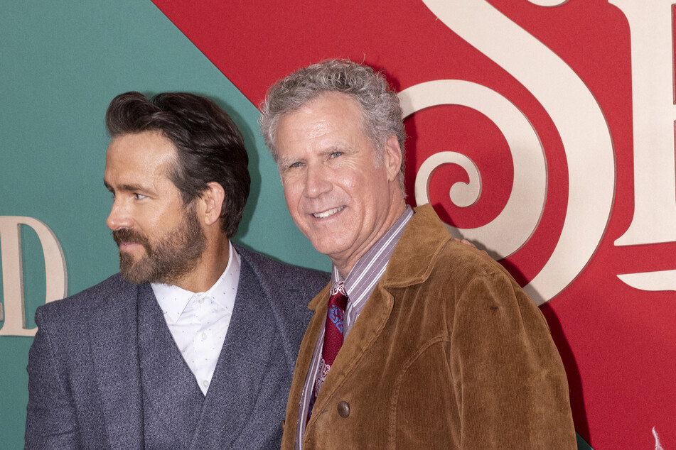 Will Ferrell (r) takes on the legendary role of Ebenezer Scrooge with a twist in Spirited.