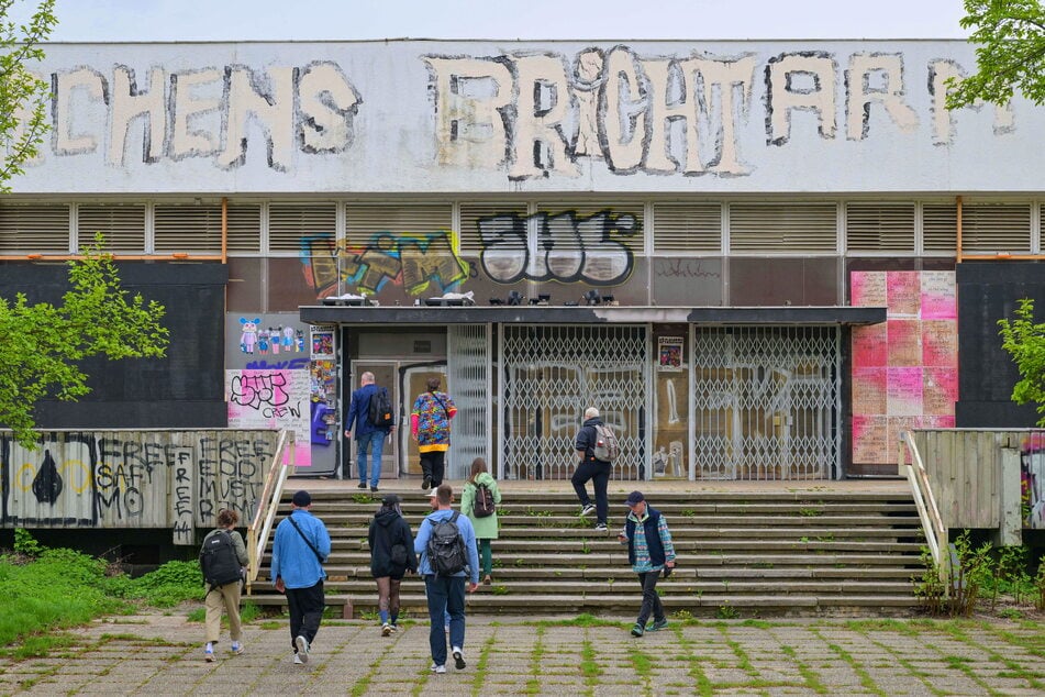 Die robotron-Kantine ist Veranstaltungsort für zeitgenössische Kunst.