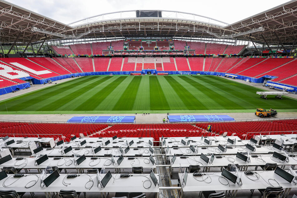 In der Red Bull Arena werden am Samstag rund 40.000 Menschen erwartet.