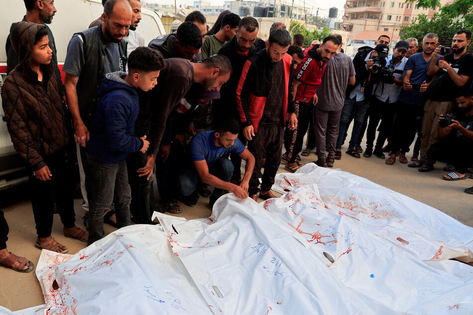 Israeli forces kill dozens of Palestinians near US-backed aid center as UN slams war crimes